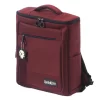 Feeldom ViVA ultra-light backpack in burgundy, showcasing a sleek, lightweight design with adjustable straps and multiple compartments for everyday storage.