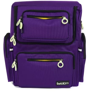 feeding tube deluxe wheelchair bag with spacious compartments and durable design