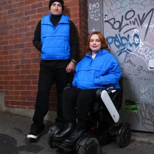 Elly Universal Puffer Jacket with temperature control design NDIS approved